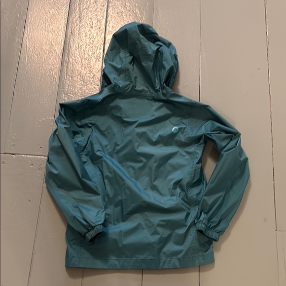 Marmot Kids rain Jacket turquoise size small - Picture 5 of 9